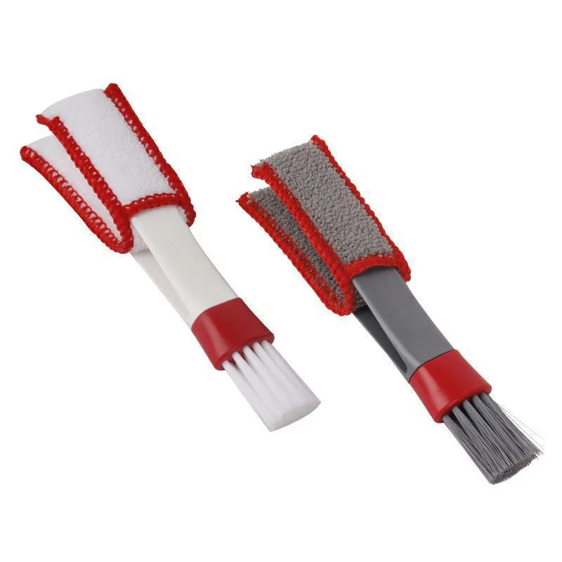 Car Vent Cleaning Brush Set – 3-in-1 Interior Detail Brush for Air Vents, Cup Holders, Seats, and Dashboard, Soft Bristle Crevice Cleaner, Portable Car Dust Removal Tool